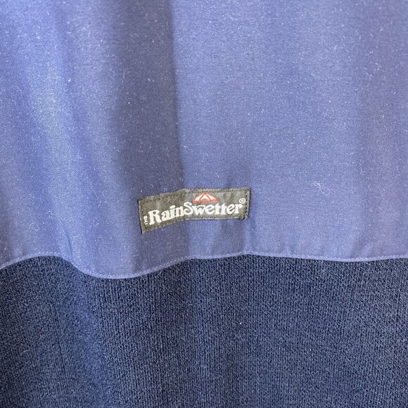 RainSwetter  Weather Boss Windbreaker Mens L Gore Wind Stopper Golf Made In USA - Picture 6 of 9